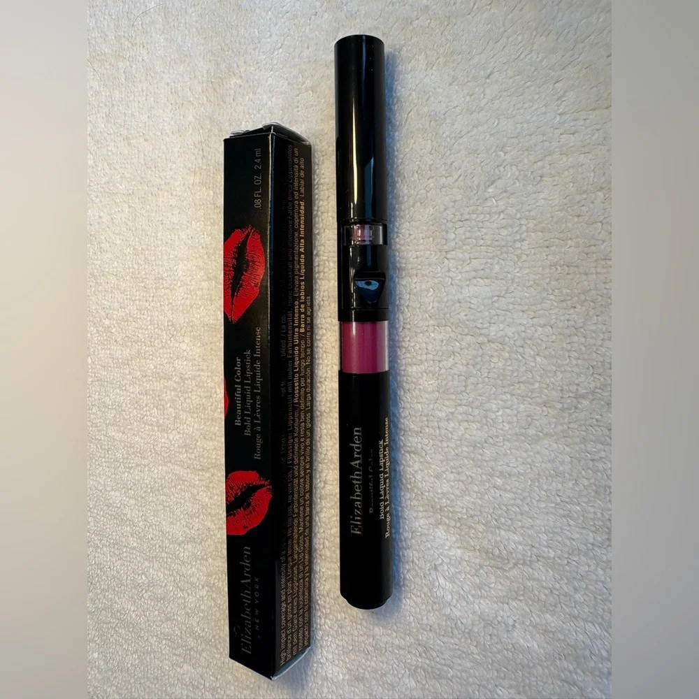 Elizabeth Arden Beautiful Color Bold Liquid Lipstick Extreme Pink NEW in Box